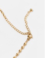 festival waterproof stainless steel 2 pack ball chain oval sun pendant necklace in gold