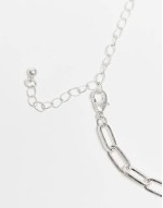unisex ultimate charm necklace in faux pearl and shell