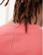 Special Offer figaro chain necklace with cross pendant in silver