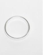 sterling Classic silver band ring in silver