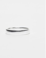 sterling Classic silver band ring in silver