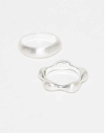unisex molten 2 pack in silver