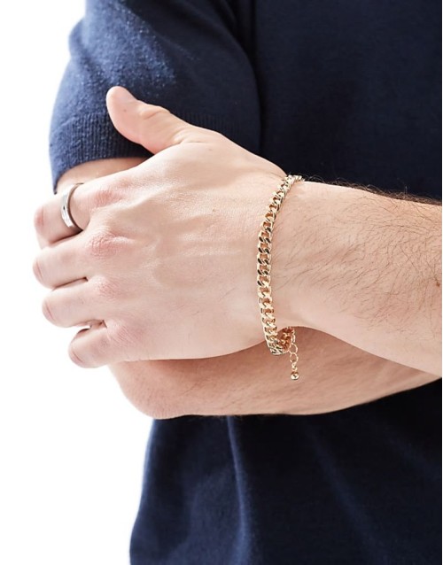 Gold Chain Bracelet